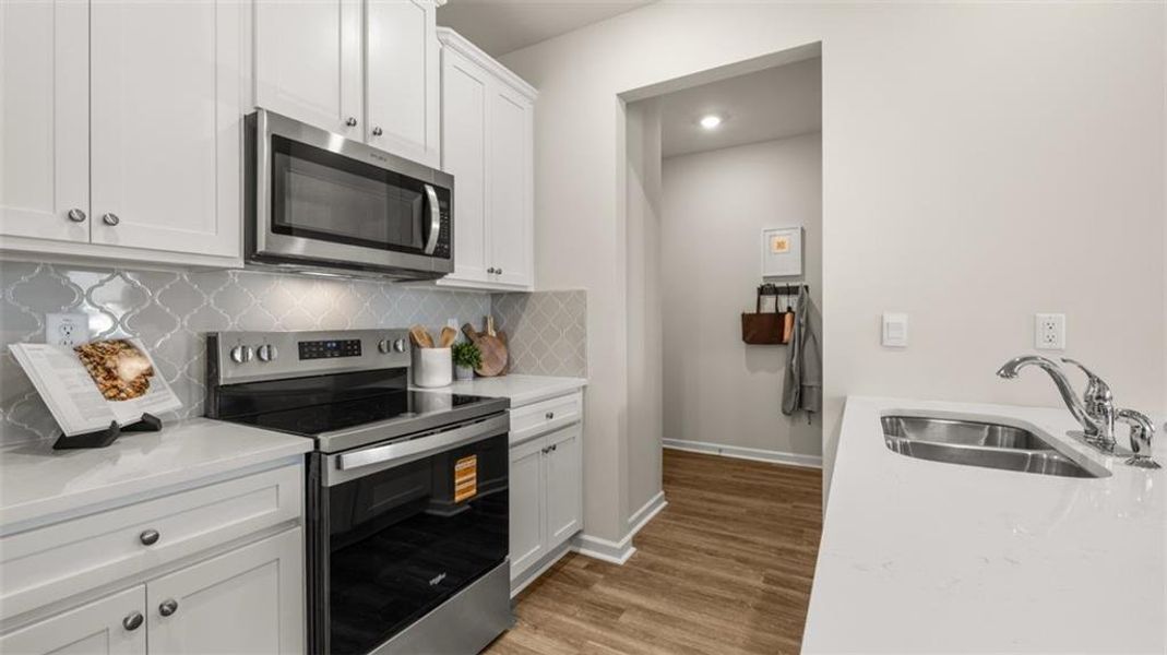 Furnished interior view inside a new home in Brookland Commons, Monroe (Image 12).