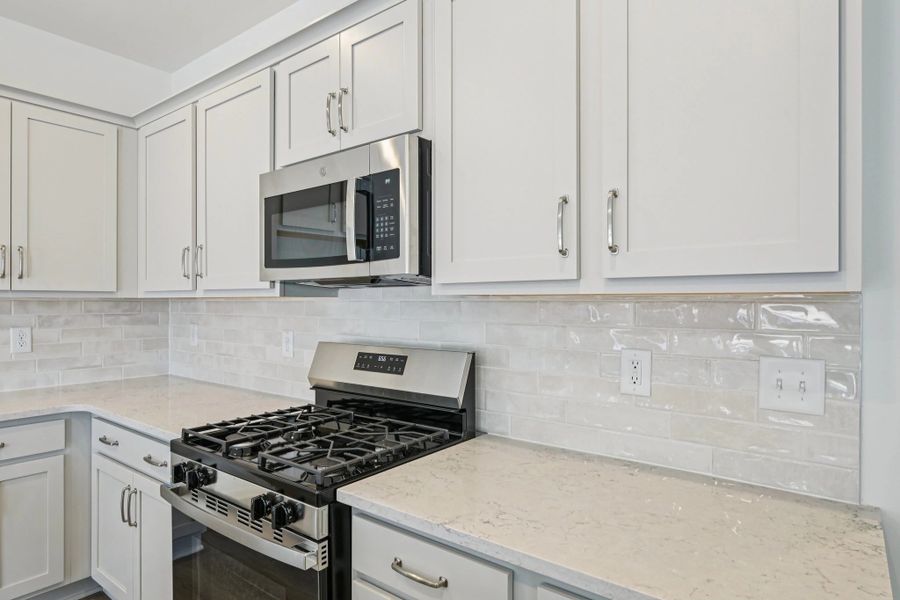 Furnished interior view inside a new home in Towns at The Point, Rolesville (Image 6).