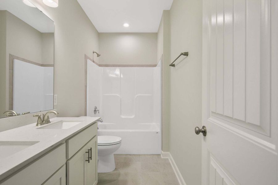Representative furnished interior of a home built from the Dogwood by Caviness & Cates Communities in Maggie Way, Wendell (Image 107).