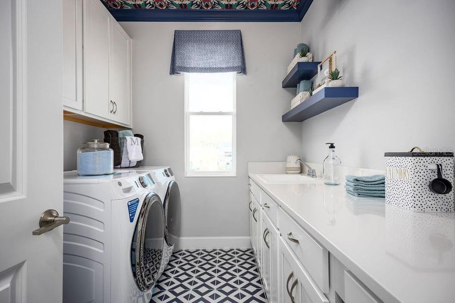Furnished interior view inside a new home in Wolf Lake Ranch, Apopka (Image 9).