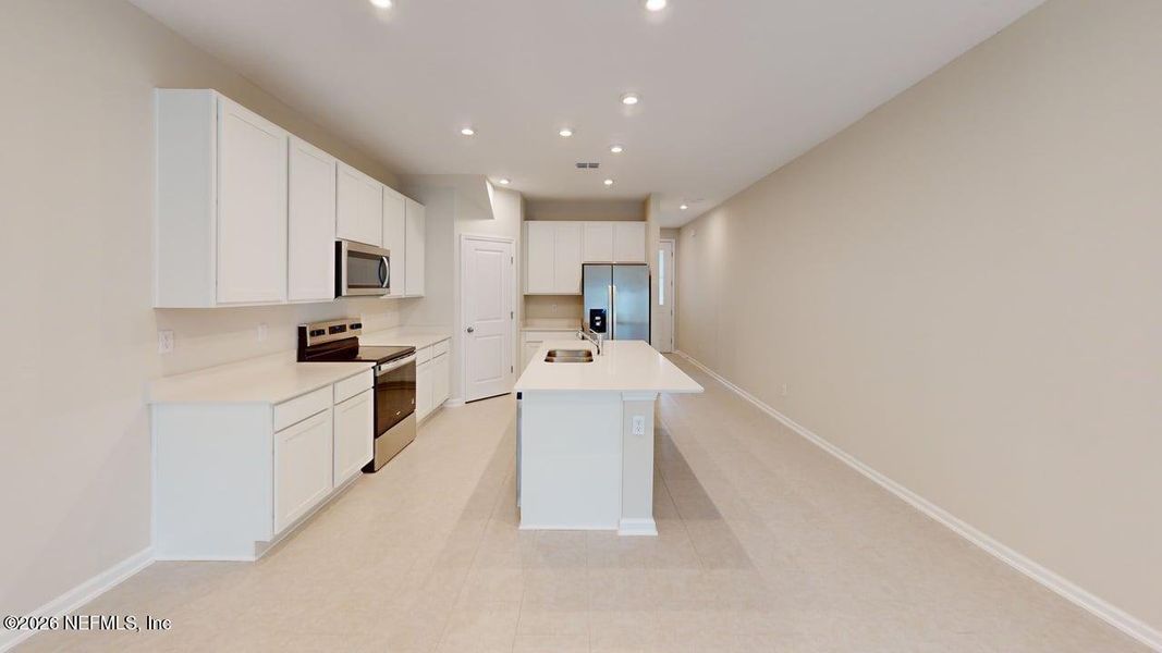 Furnished interior view inside a new home in Egret Creek, Jacksonville (Image 5).