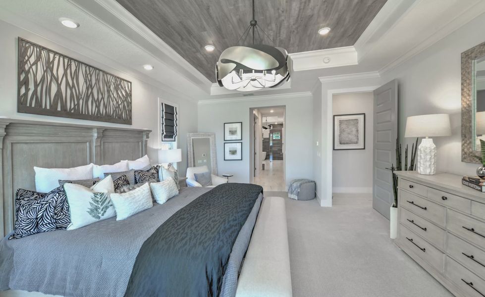 Furnished interior view inside a new home in West Hill Estates, Dade City (Image 13).