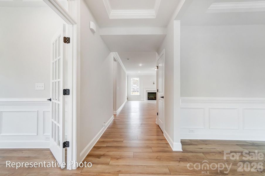 Spacious, unfurnished interior of a new home in Rone Creek, Waxhaw (Image 22). Spacious, unfurnished interior of a new home in Rone Creek, Waxhaw (Image 22).