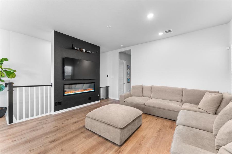 Furnished interior view inside a new home in Tenison Village at Buckner Terrace, Dallas (Image 26). Furnished interior view inside a new home in Tenison Village at Buckner Terrace, Dallas (Image 26).