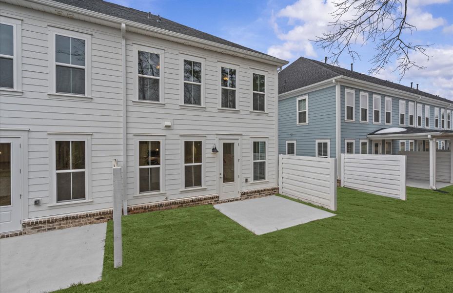 Exterior details and patio area of a home in Alston Park, Greenville (Image 29).