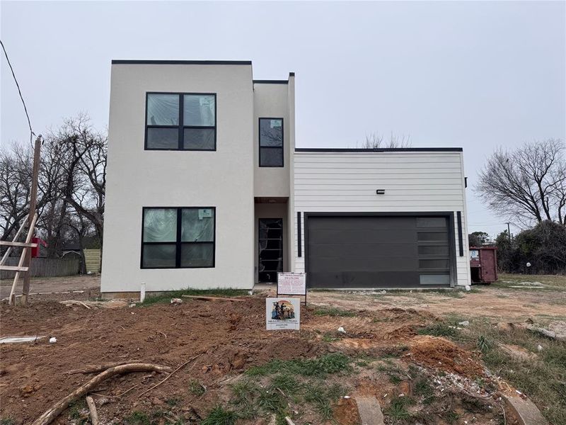 In-progress construction of a new home in , Dallas, TX (Image 6).