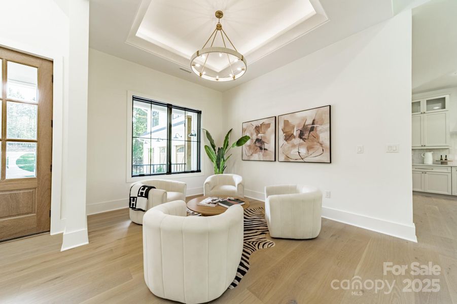 Furnished interior view inside a new home in , Denver (Image 34).