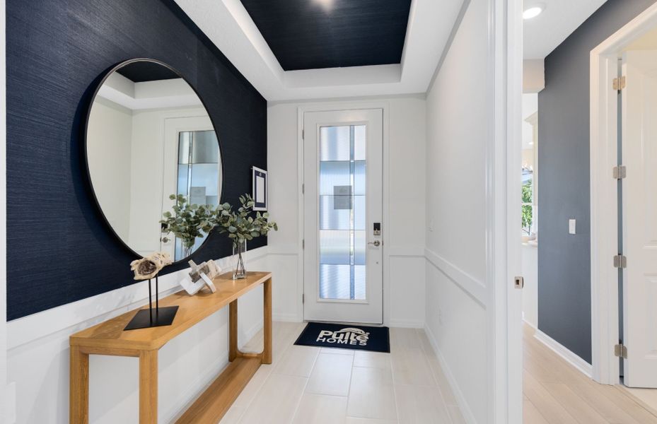 Representative furnished interior of a home built from the Concord by Pulte Homes in Waterstone at Halifax Plantation, Ormond Beach (Image 7).