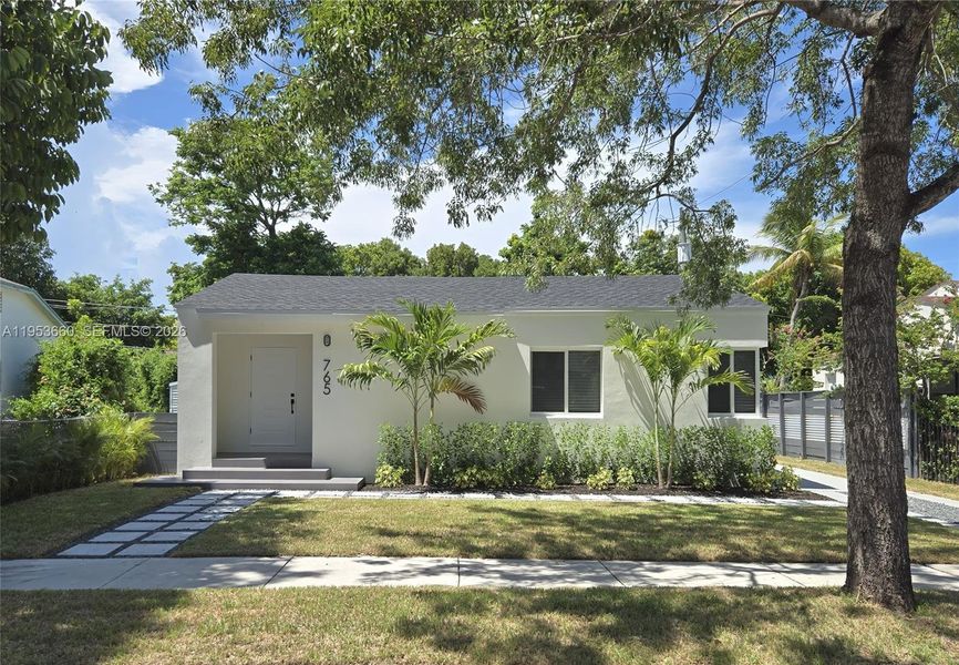 Front exterior of a new home in , Miami, FL, highlighting curb appeal (Image 23).