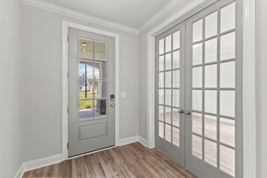 Representative unfurnished interior of a home built from the The Whitley by RobuckHomes in Baylee Ridge, Selma (Image 94).