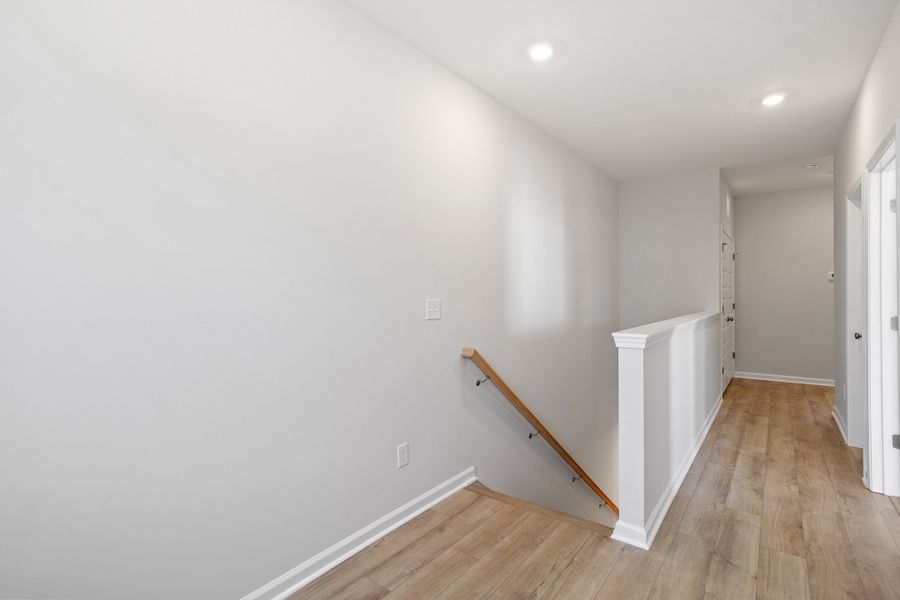 Spacious, unfurnished interior of a new home in Sweetbrier, Durham (Image 27).