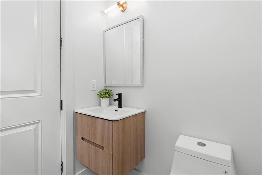 Furnished interior view inside a new home in , Atlanta (Image 69). Furnished interior view inside a new home in , Atlanta (Image 69).