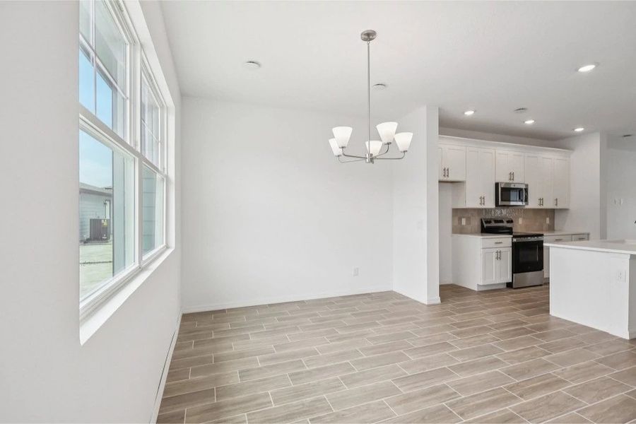 Spacious, unfurnished interior of a new home in Northlake at Ovation, Winter Garden (Image 16). Spacious, unfurnished interior of a new home in Northlake at Ovation, Winter Garden (Image 16).