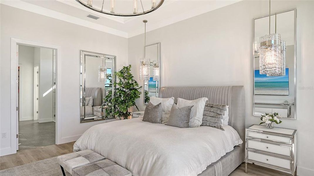 Furnished interior view inside a new home in , Sarasota (Image 11).