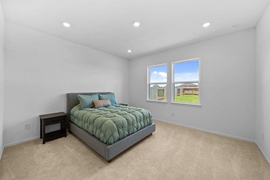 Furnished interior view inside a new home in Redbud, Hockley (Image 11).