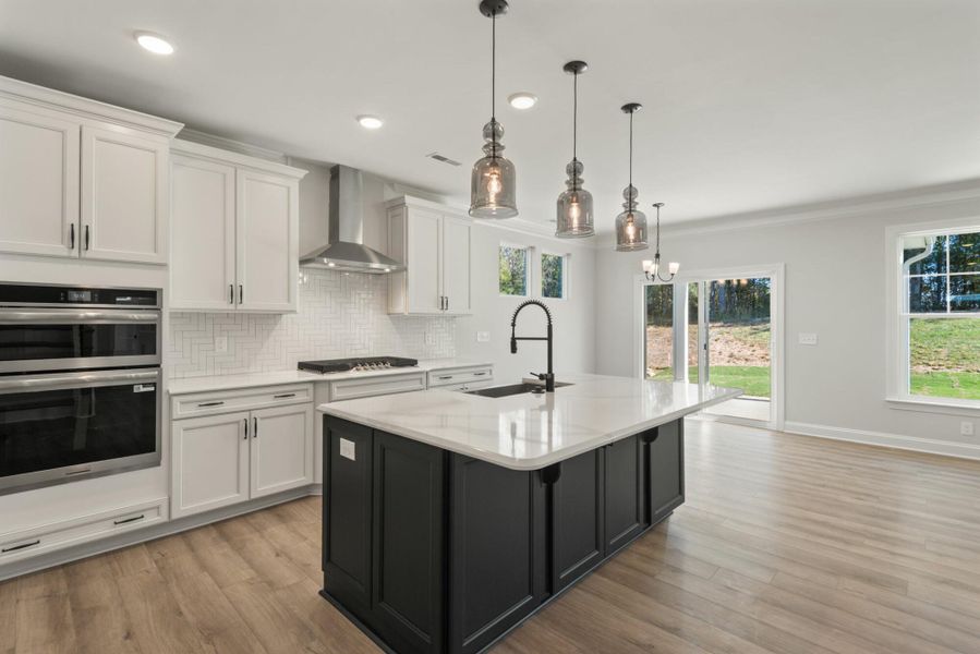 Furnished interior view inside a new home in Wexford, Elon (Image 8). Furnished interior view inside a new home in Wexford, Elon (Image 8).