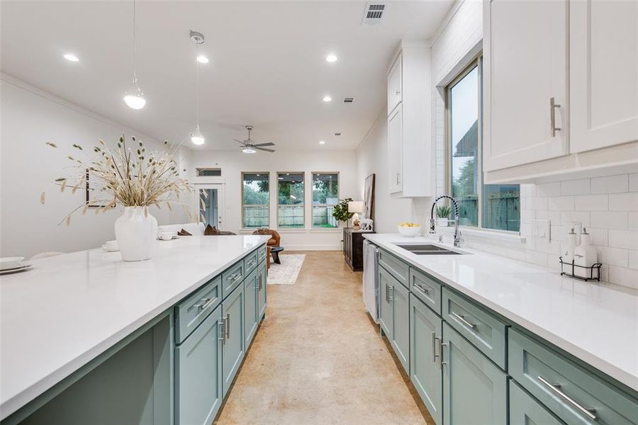Furnished interior view inside a new home in , Greenville (Image 3). Furnished interior view inside a new home in , Greenville (Image 3).