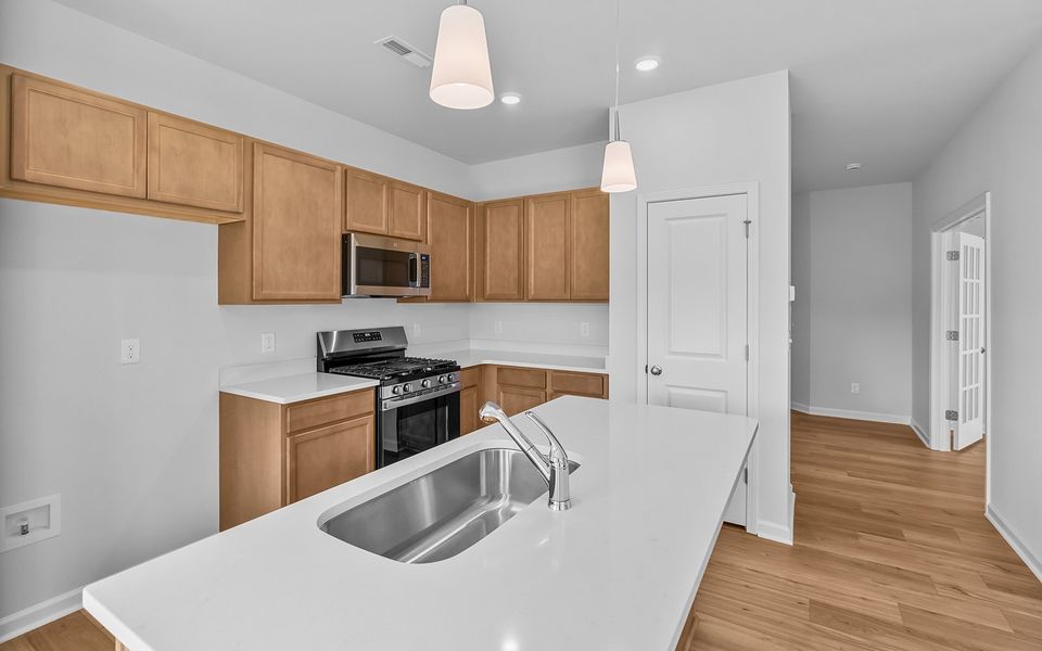 Furnished interior view inside a new home in Bell West, Kernersville (Image 13).