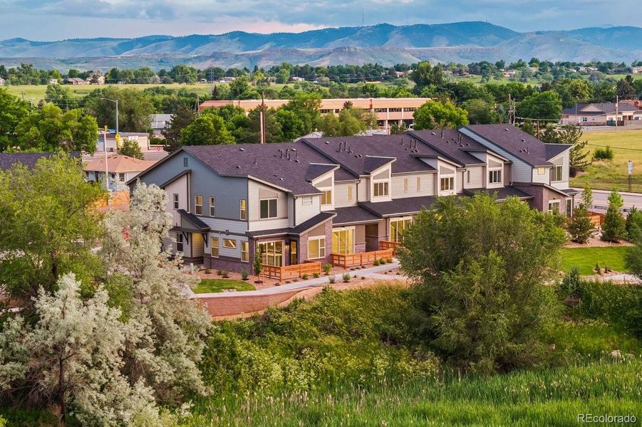 Front exterior of a new home in , Arvada, CO, highlighting curb appeal (Image 2).