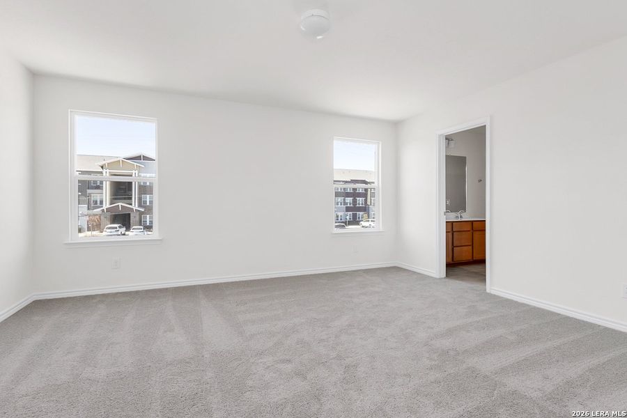 Spacious, unfurnished interior of a new home in Medina Crossing, Von Ormy (Image 7). Spacious, unfurnished interior of a new home in Medina Crossing, Von Ormy (Image 7).