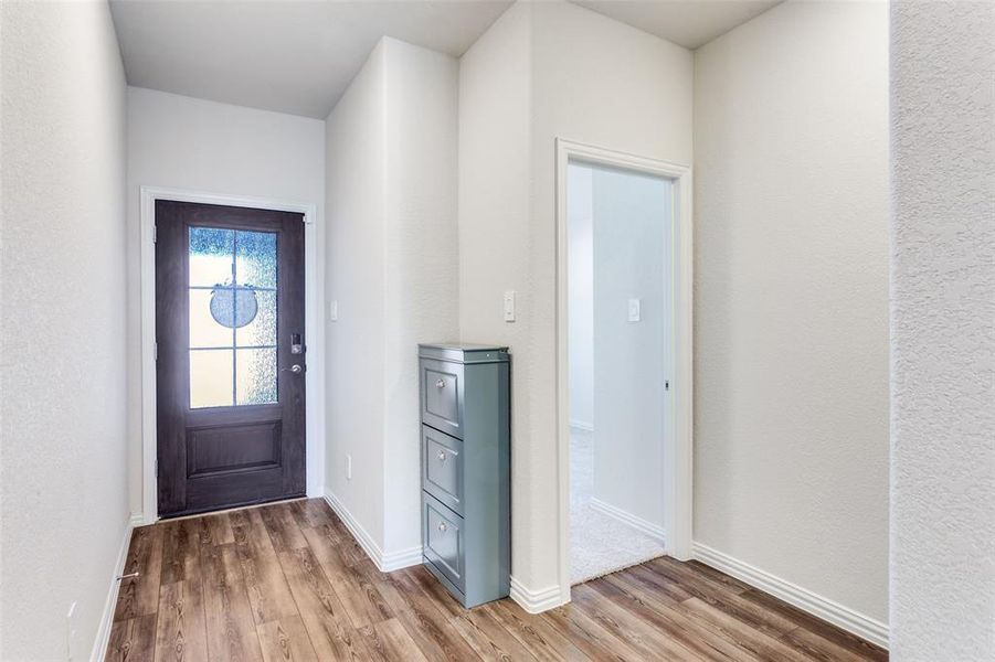 Inside front entrance