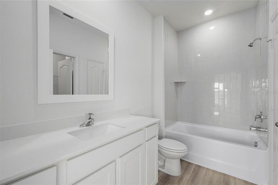 Furnished interior view inside a new home in Gum Lake Preserve, Lake Alfred (Image 9).