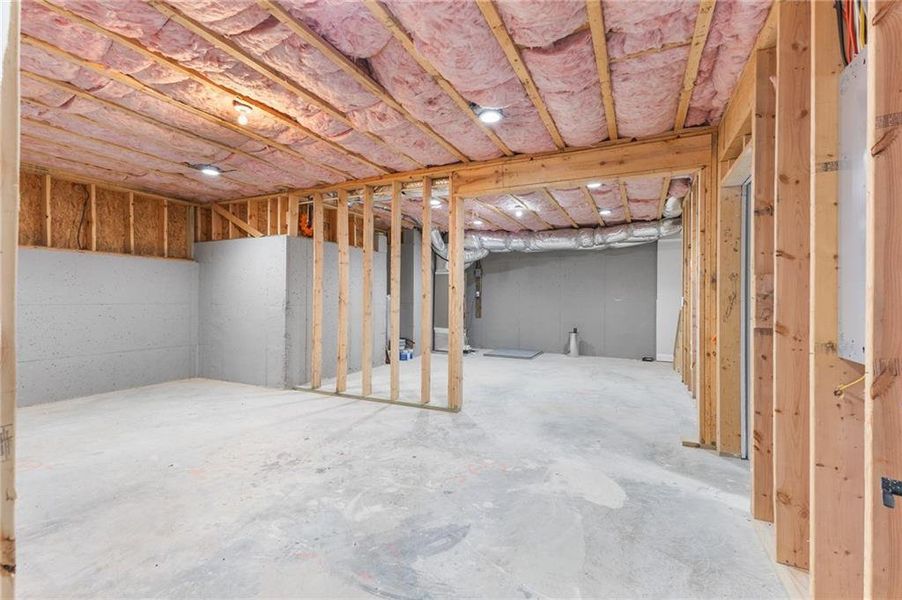 In-progress construction of a new home in , Lawrenceville, GA (Image 36).