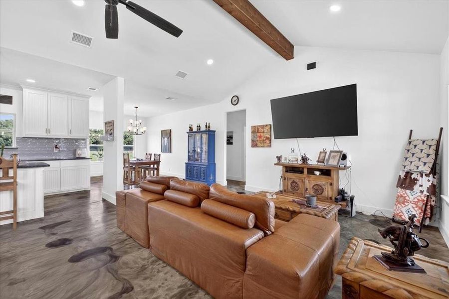 Furnished interior view inside a new home in , Poolville (Image 8).