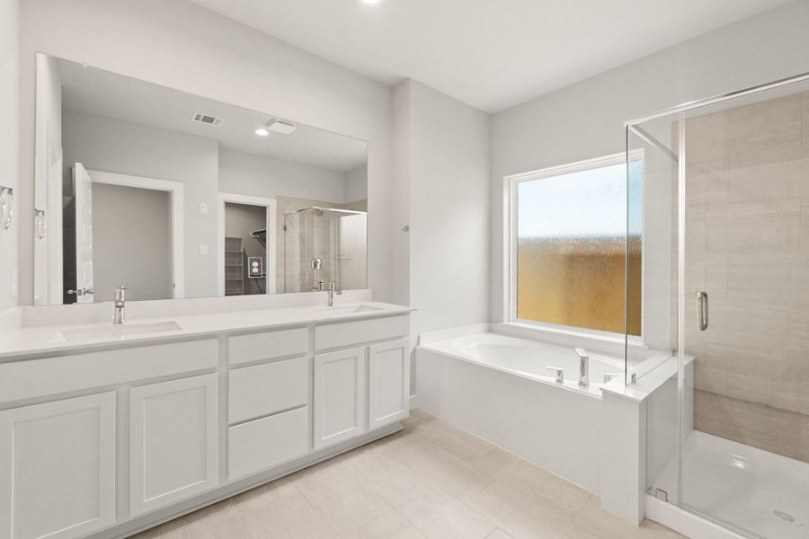 Furnished interior view inside a new home in Morton Creek Ranch, Katy (Image 4). Furnished interior view inside a new home in Morton Creek Ranch, Katy (Image 4).