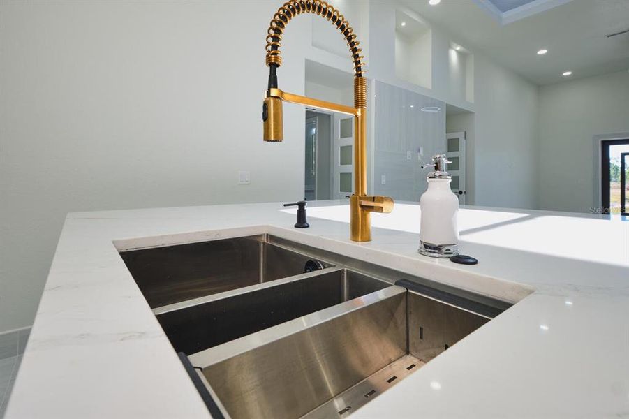 Close-up of interior finishes inside a home in , Punta Gorda (Image 21).