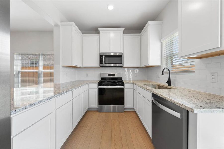 Furnished interior view inside a new home in Princeton Heights, Princeton (Image 2).