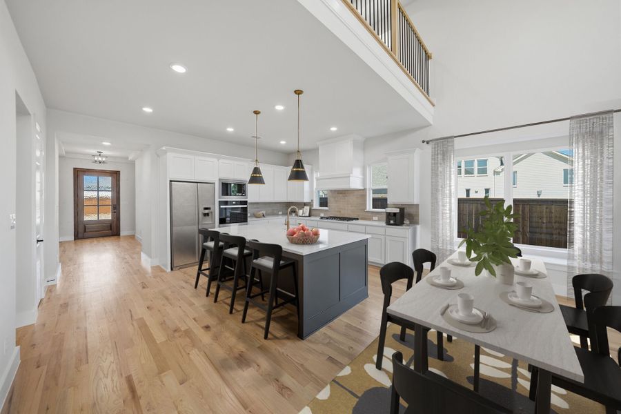 Furnished interior view inside a new home in Aster Park, McKinney (Image 15).