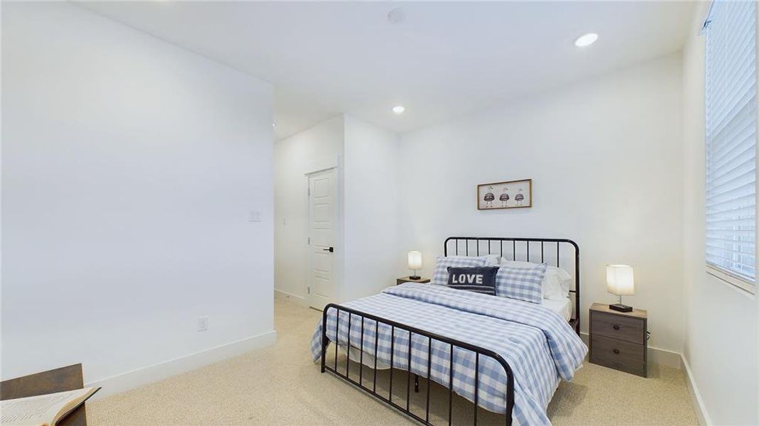 Upstairs, you’ll find the secondary bedrooms, each connected by a stylish Jack-and-Jill bathroom—ideal for comfort and convenience