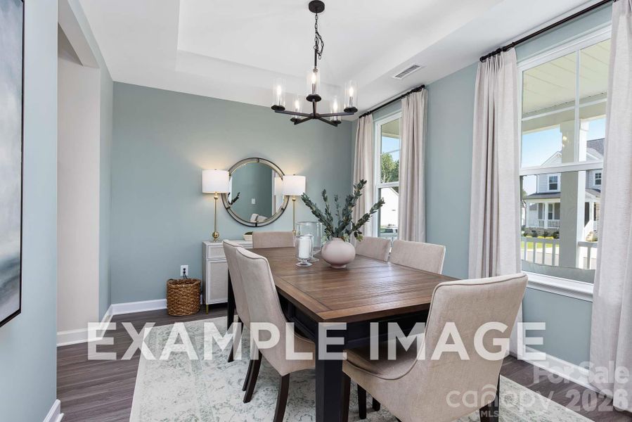 Furnished interior view inside a new home in Windgate, Mooresville (Image 21).