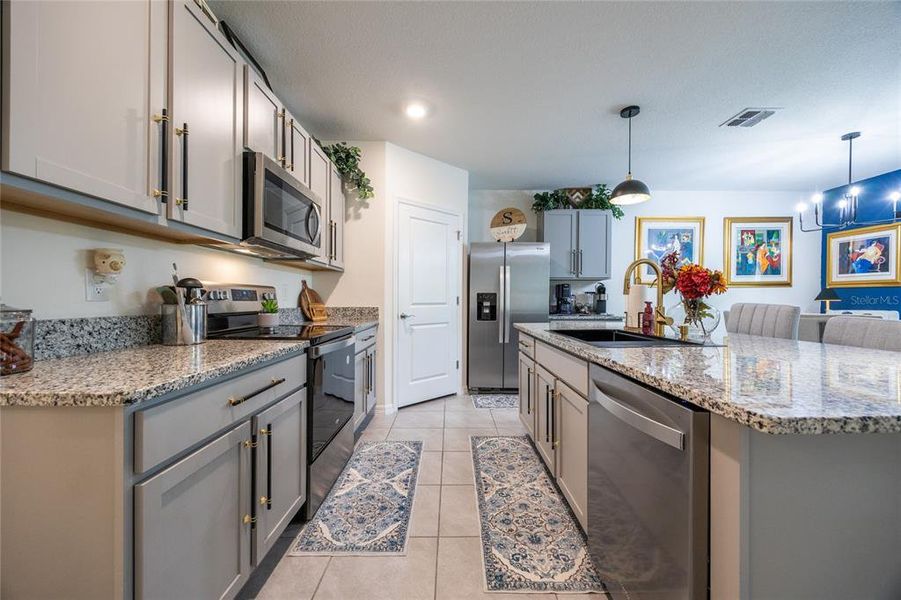Furnished interior view inside a new home in Lake Diamond, Ocala (Image 31).