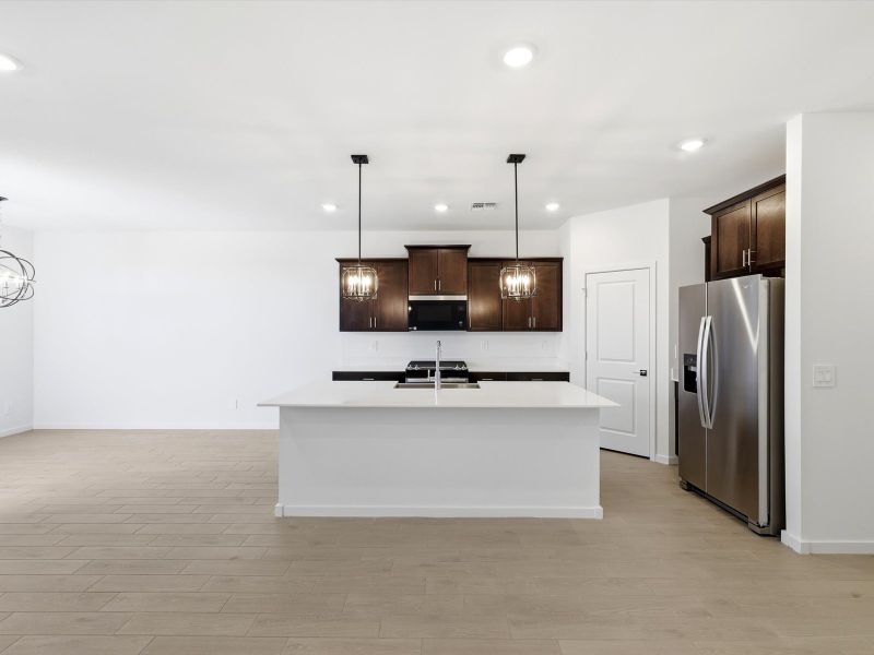Furnished interior view inside a new home in Entrada Estate Series, Tolleson (Image 6).