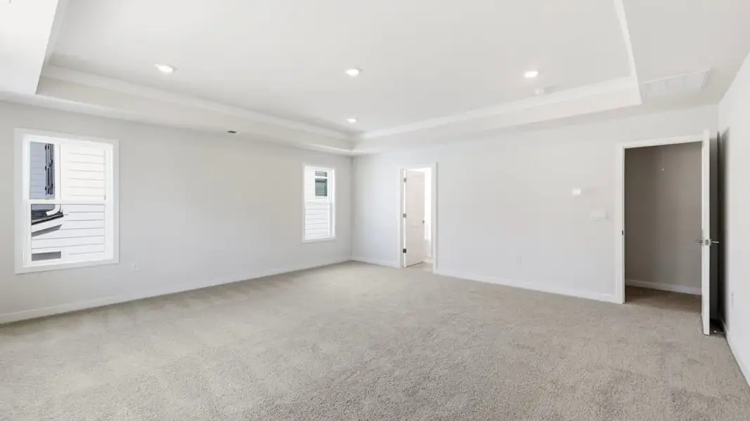 Spacious, unfurnished interior of a new home in Adams Glen, Greenville (Image 37). Spacious, unfurnished interior of a new home in Adams Glen, Greenville (Image 37).