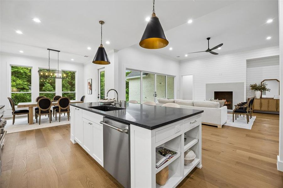 Furnished interior view inside a new home in , Midlothian (Image 10).