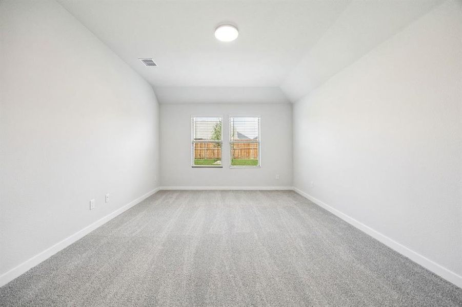 Primary Suite in the Emmy II home plan by Trophy Signature Homes - REPRESENTATIVE PHOTO