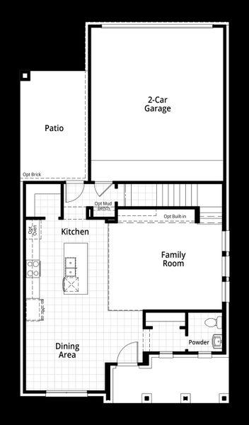 Downstairs Floor Plan
