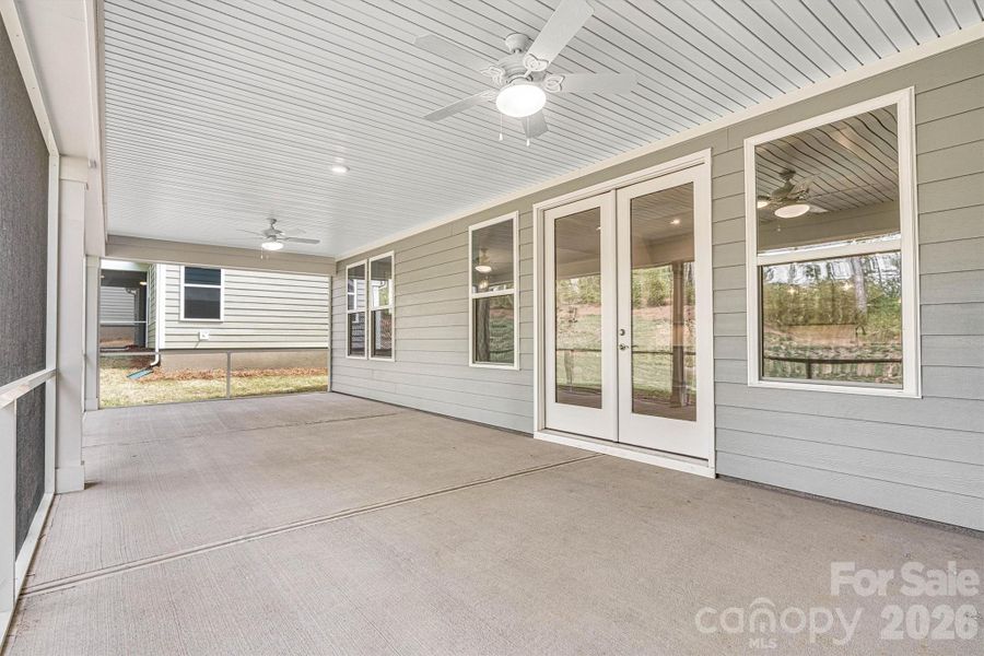 Exterior details and patio area of a home in Cresswind Charlotte, Mint Hill (Image 21). Exterior details and patio area of a home in Cresswind Charlotte, Mint Hill (Image 21).