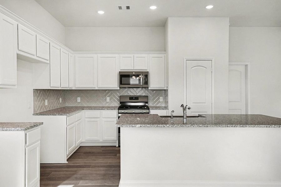 Furnished interior view inside a new home in Clear View Estates, Willis (Image 10).