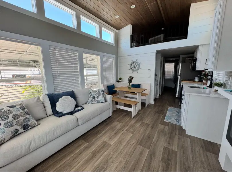 Furnished interior view inside a new home in , Key Largo (Image 3).