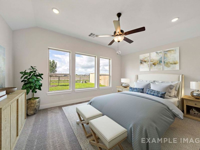Representative furnished interior of a home built from the The Victoria A by Davidson Homes LLC in Lago Mar, Texas City (Image 9).