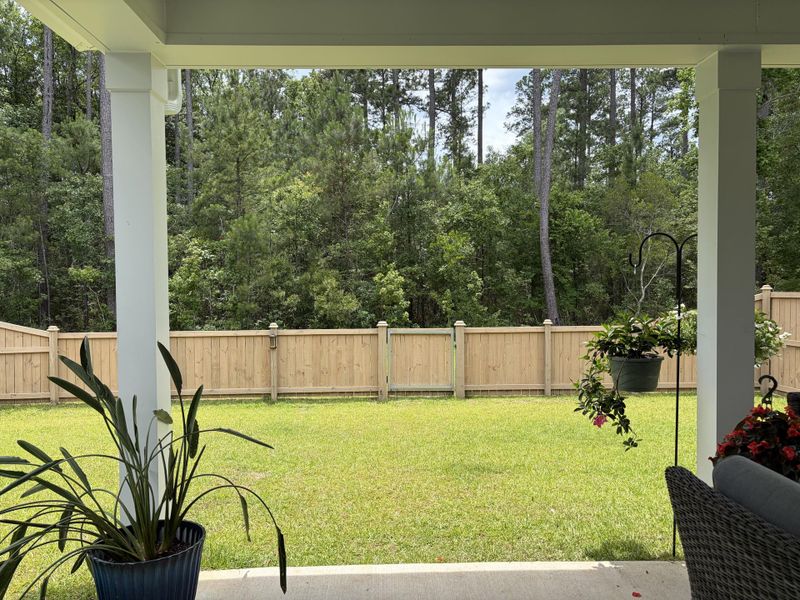 Exterior details and patio area of a home in , Summerville (Image 31). Exterior details and patio area of a home in , Summerville (Image 31).