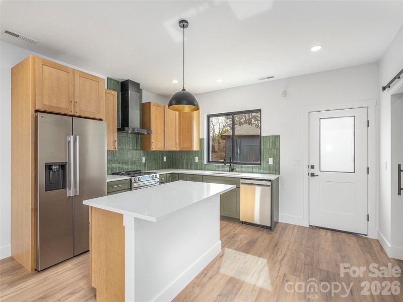 Furnished interior view inside a new home in , Waynesville (Image 7).