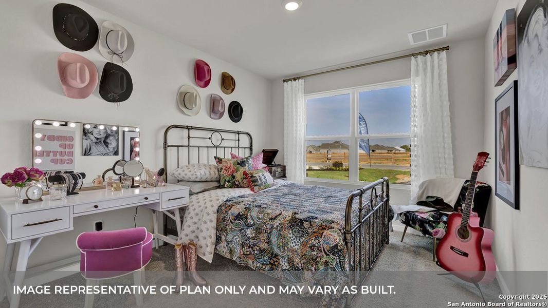Furnished interior view inside a new home in Hartland Ranch, Lockhart (Image 35).