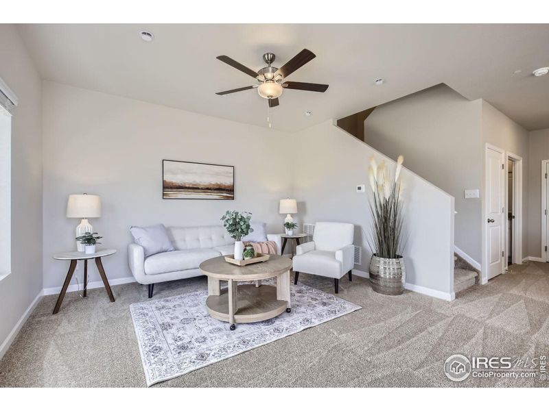 Furnished interior view inside a new home in Johnstown Village, Johnstown (Image 7).