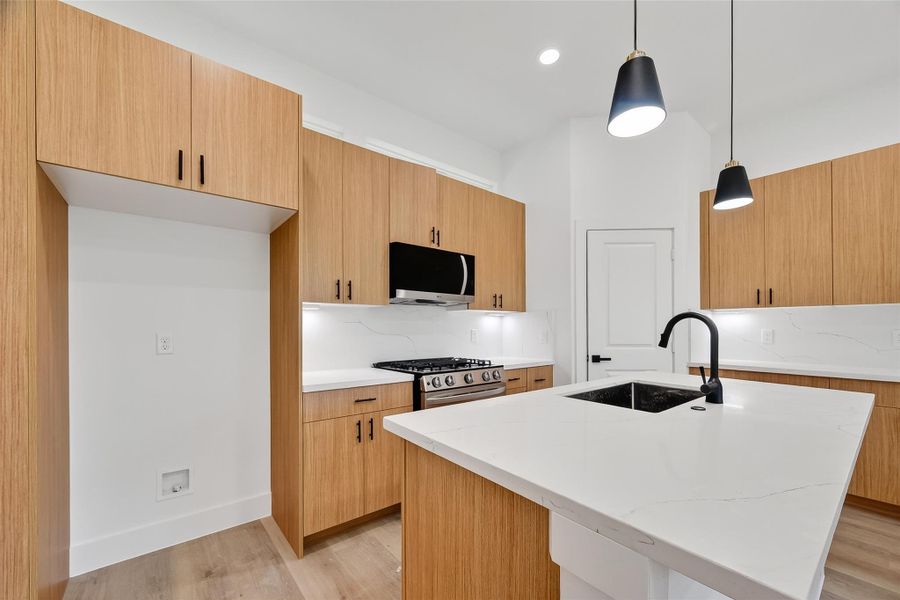 Furnished interior view inside a new home in , Houston (Image 11).