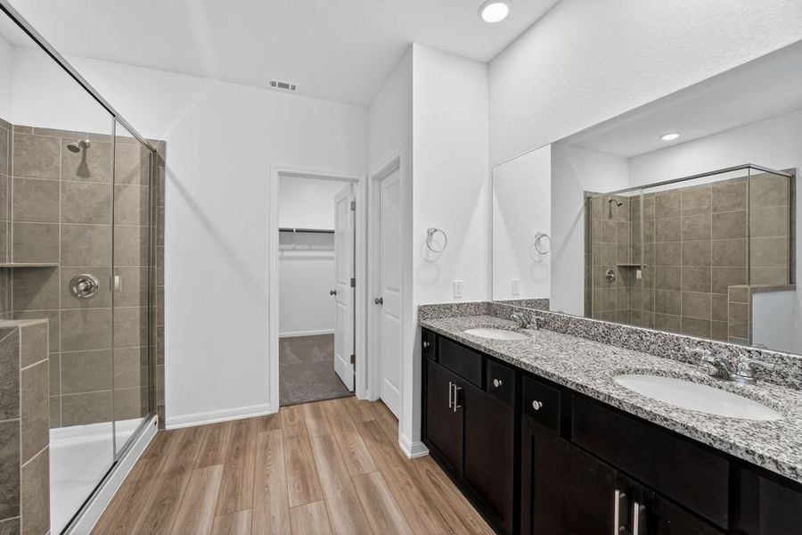 Furnished interior view inside a new home in Lisso, Pflugerville (Image 5).